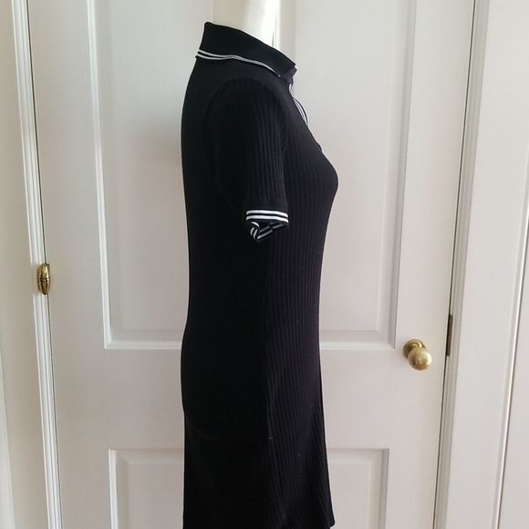 Women’s Splenda nautical inspired navy and white shift dress, size sm… - Picture 4 of 16